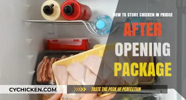 Storing Chicken: Fridge Tips for Opened Packages