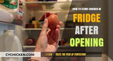 Properly Storing Opened Chicken in the Fridge: Tips for Freshness