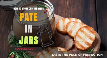 Storing Chicken Liver Pate in Jars: A Simple Preservation Guide