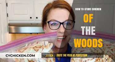 Properly Storing Chicken of the Woods: Tips for Freshness and Flavor