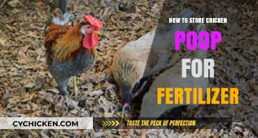 Storing Chicken Poop for Fertilizer: A Practical Guide