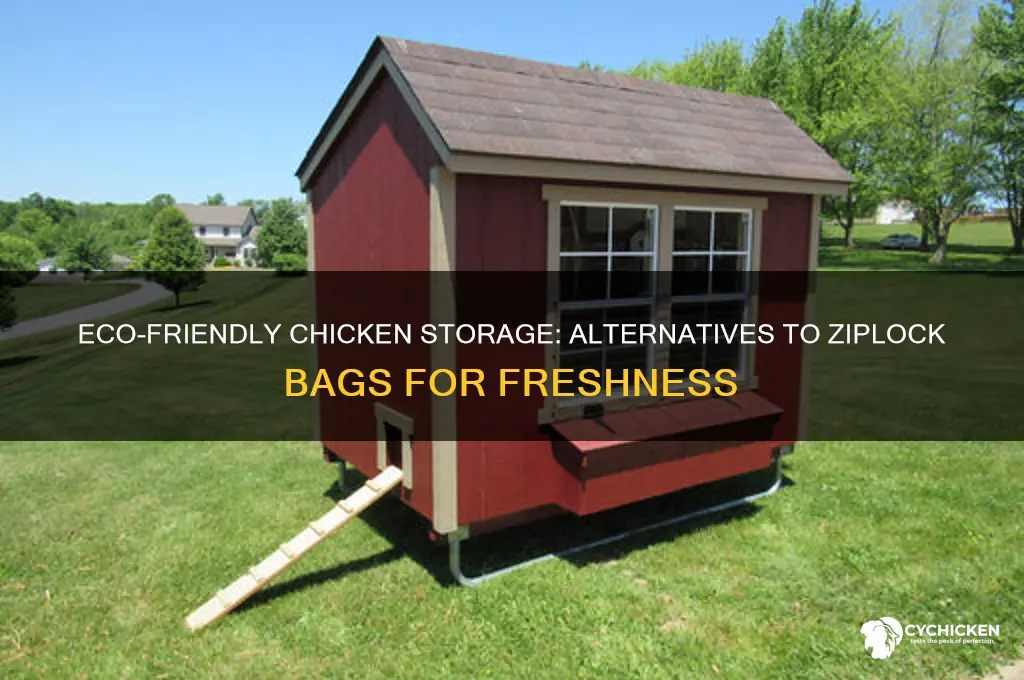 how to store chicken without ziplock bags