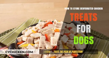 Storing Dehydrated Chicken Dog Treats: Tips for Freshness and Longevity