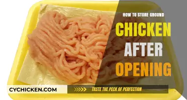 Properly Storing Ground Chicken: Tips to Keep It Fresh After Opening