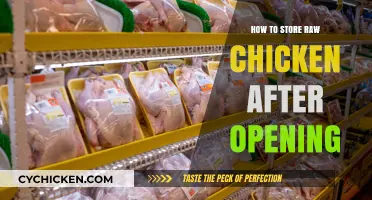 Properly Storing Raw Chicken: Tips for Freshness and Safety After Opening