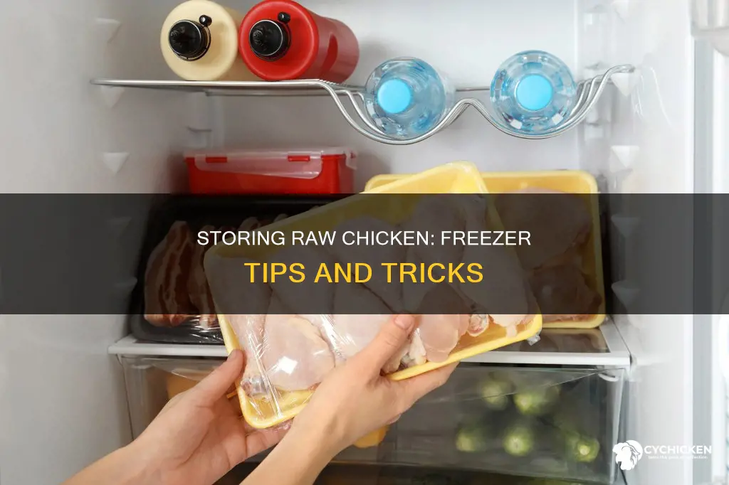 how to store raw chicken in freezer after opening