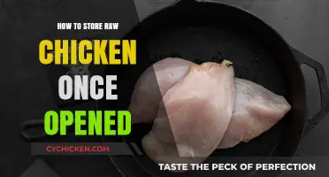 Properly Storing Raw Chicken: Tips for Freshness and Safety After Opening