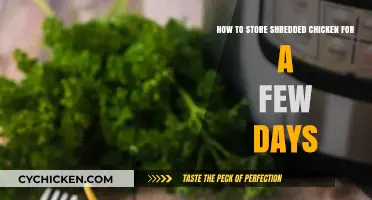 Storing Shredded Chicken: Best Practices for Extended Freshness