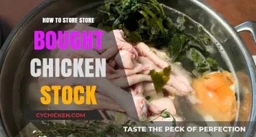Properly Storing Store-Bought Chicken Stock: Tips for Freshness and Flavor