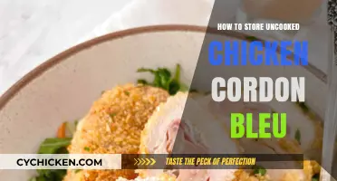 Proper Storage Tips for Fresh, Uncooked Chicken Cordon Bleu