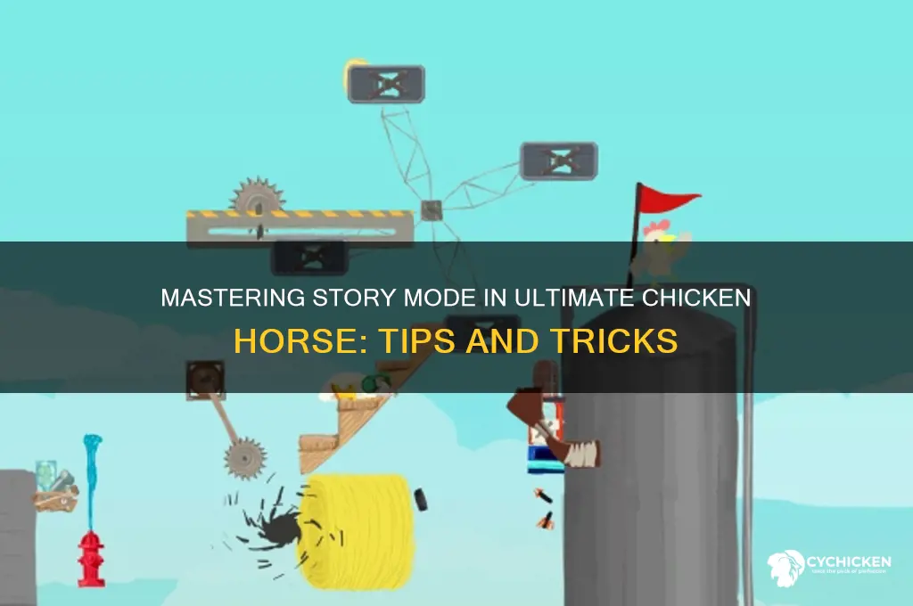 how to story mode in ultimate chicken wars