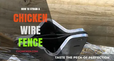 Effective Techniques for Straining Your Chicken Wire Fence Securely