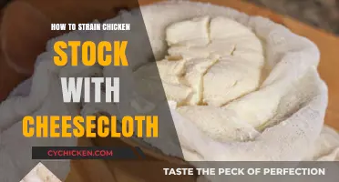 Mastering the Art of Straining Chicken Stock with Cheesecloth