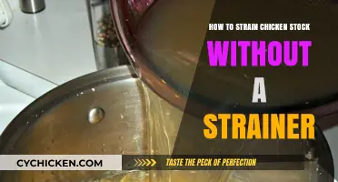 Creative Ways to Strain Chicken Stock Without a Strainer Easily