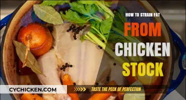 Easy Fat Removal: Perfectly Clear Chicken Stock in Simple Steps