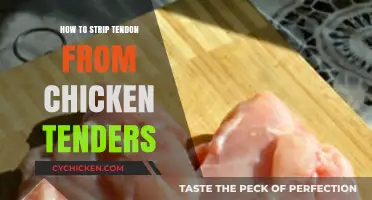 Mastering Chicken Tenders: Easy Steps to Strip Tendons Like a Pro
