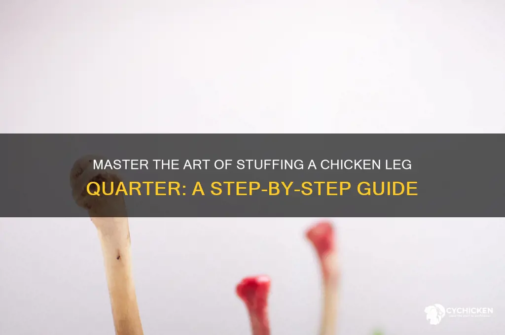 how to stuff a chicken leg quarter