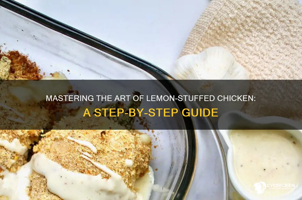 how to stuff a chicken with a lemon