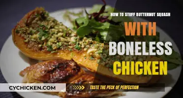 Delicious Butternut Squash Stuffed with Boneless Chicken: A Step-by-Step Guide