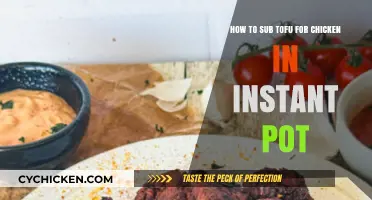 Instant Pot Cooking: Swapping Chicken for Tofu Made Easy