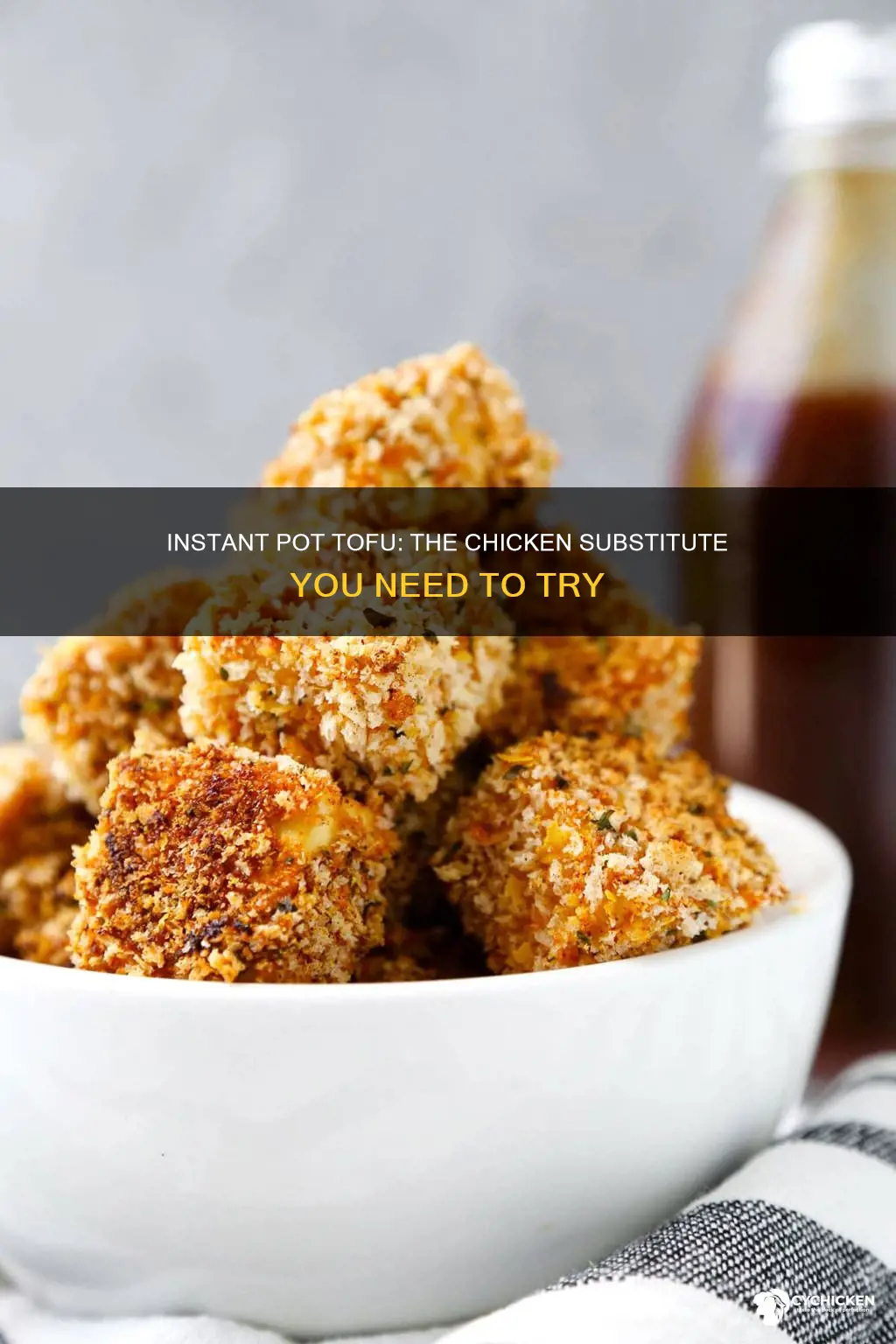 how to sub tofu for chicken in instapot recipes