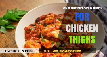 Substituting Chicken Breasts for Thighs: Tips, Tricks, and Flavorful Results