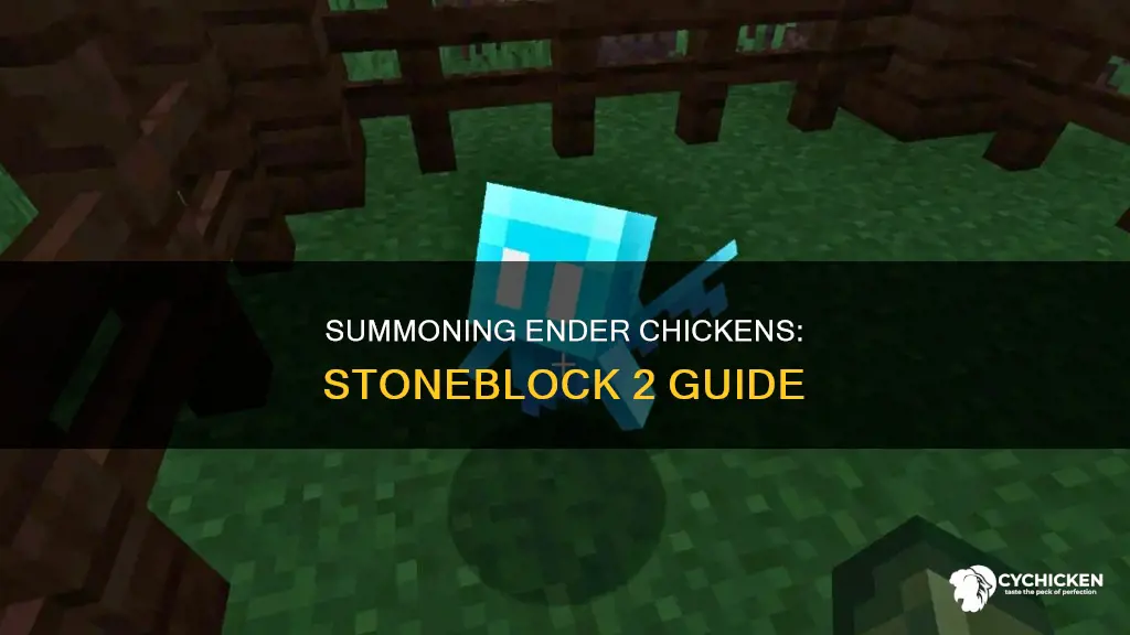 how to summon an ender chicken in stoneblock 2