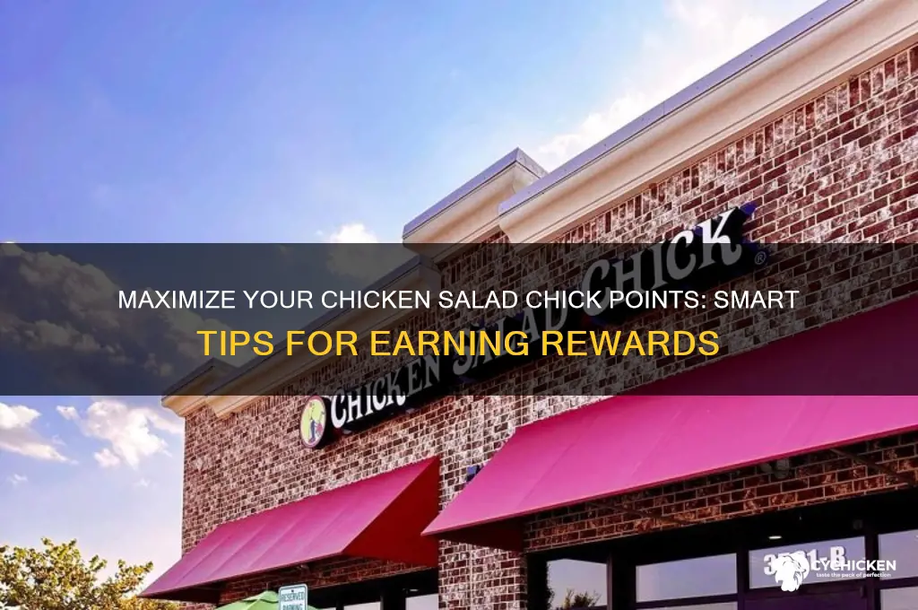 how to suse chicken slad chick points