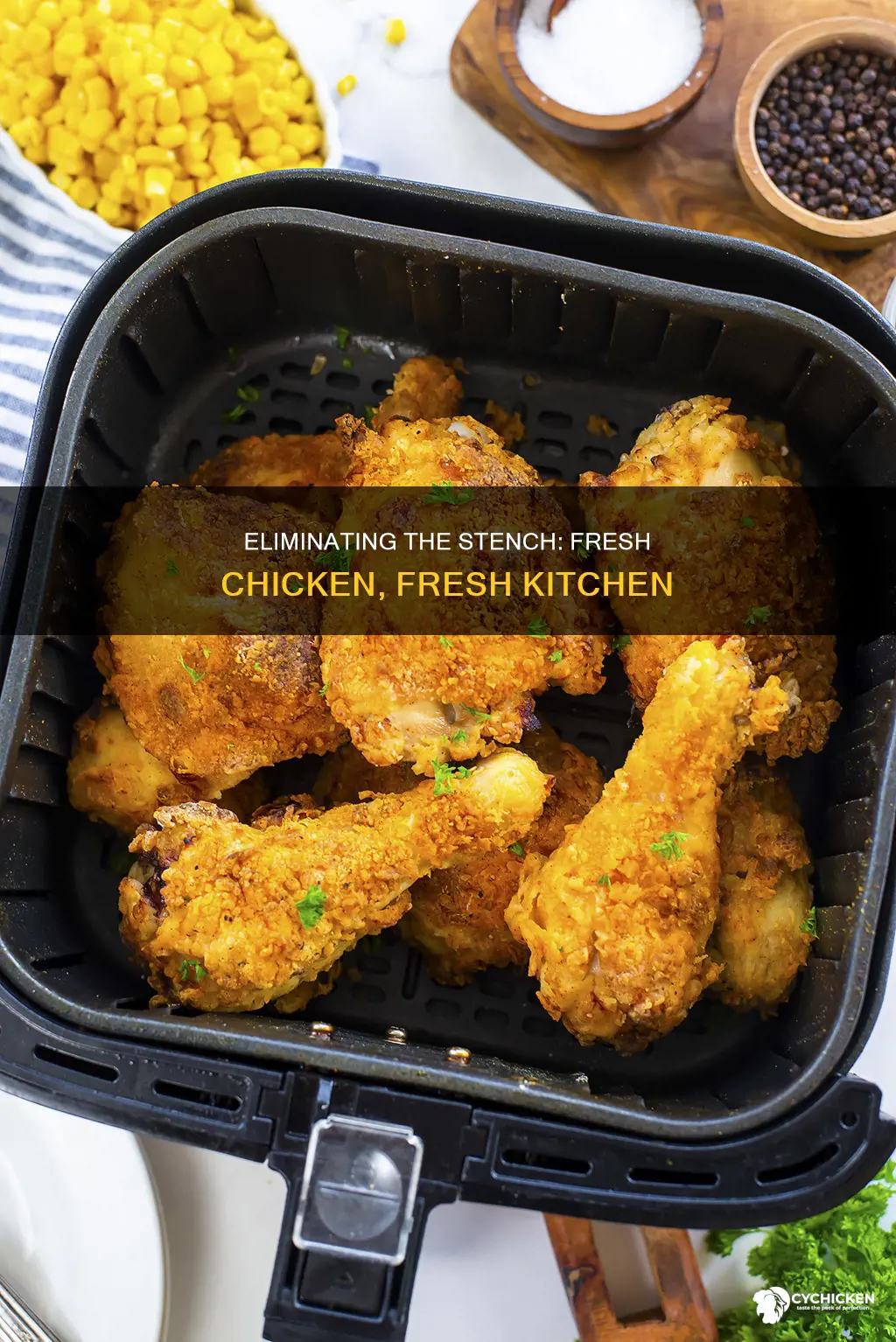 how to take away the stinky smell from chicken