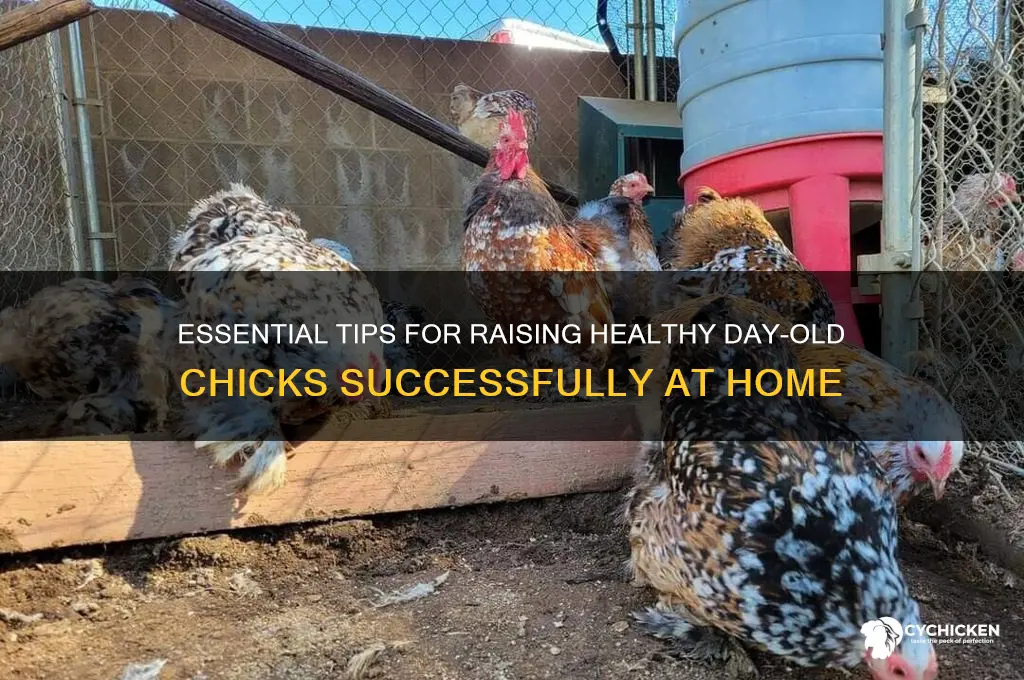 how to take care day old chicks