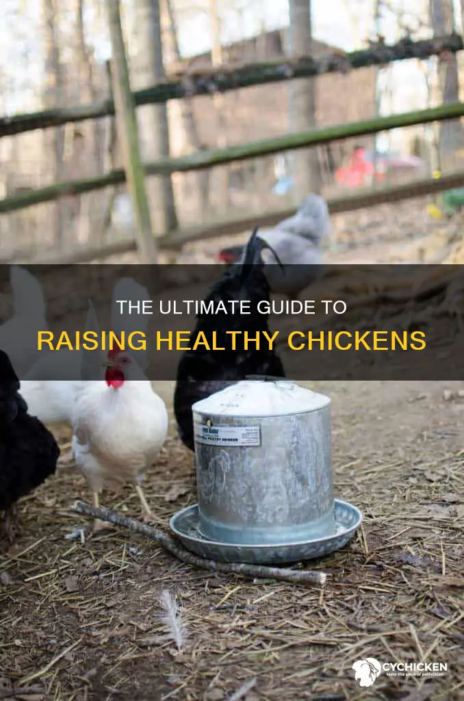 how to take care of a chicken step by step