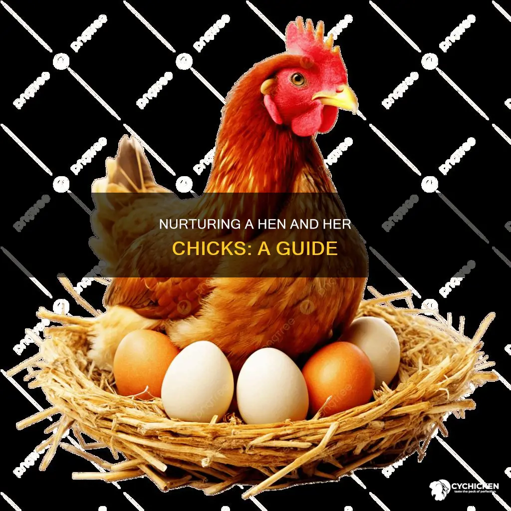 how to take care of a hen and her chicks