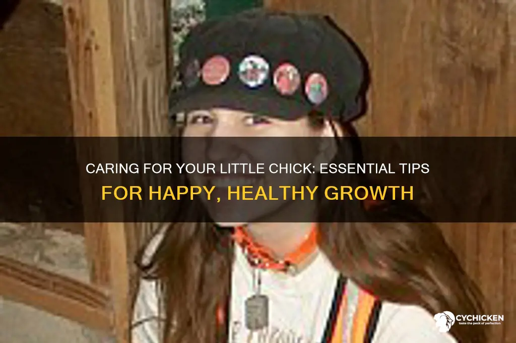 how to take care of a little chick