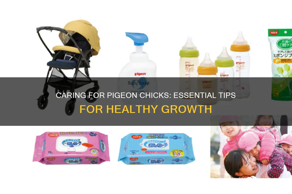 how to take care of a pidgen chick