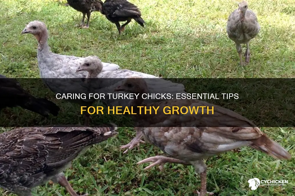 how to take care of a turkey chick