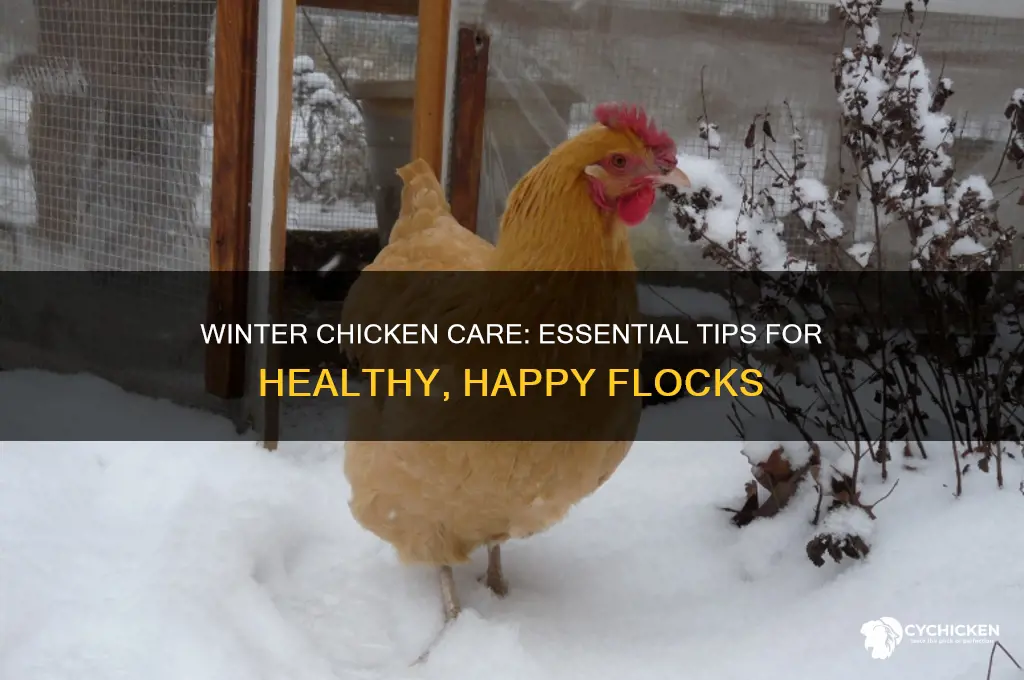 how to take care of chicken in winter