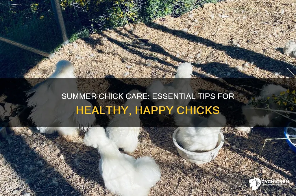 how to take care of chicks in summer
