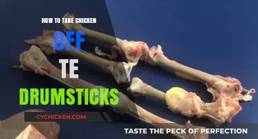 Effortless Chicken Removal: Tips to Take Meat Off Drumsticks Easily
