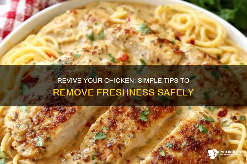 how to take freshness out of chicken