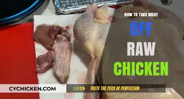 Safely Removing Raw Chicken Meat: A Step-by-Step Guide for Beginners