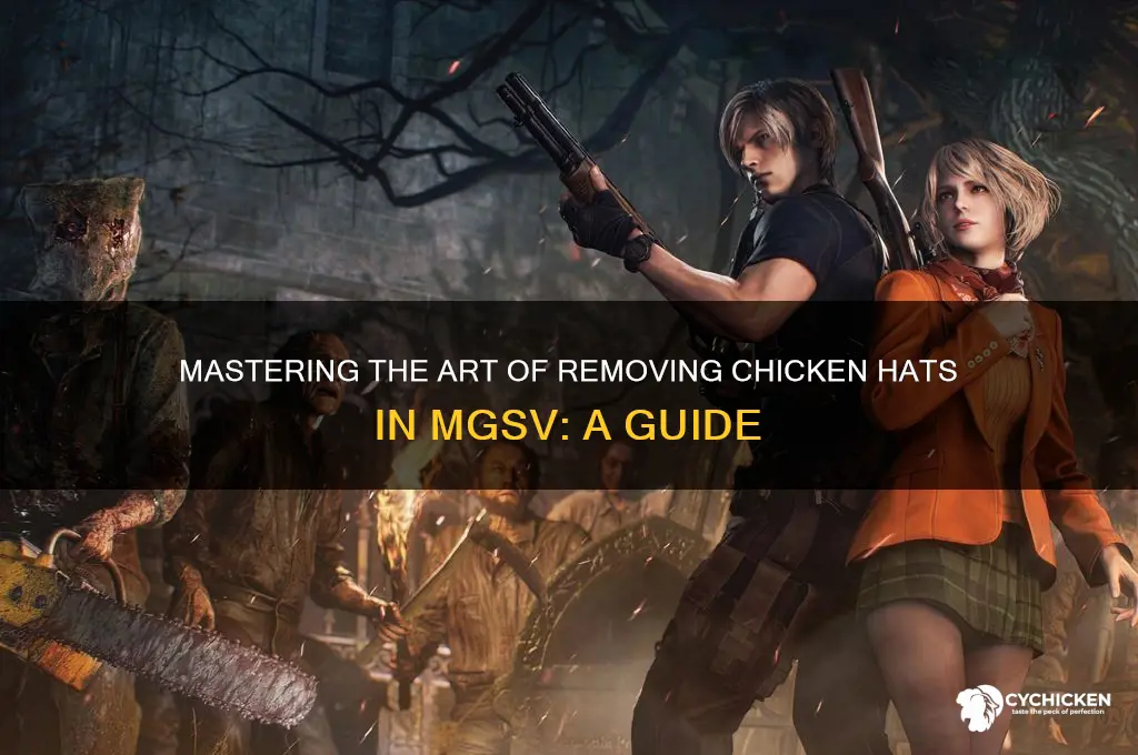 how to take off chicken hat mgsv