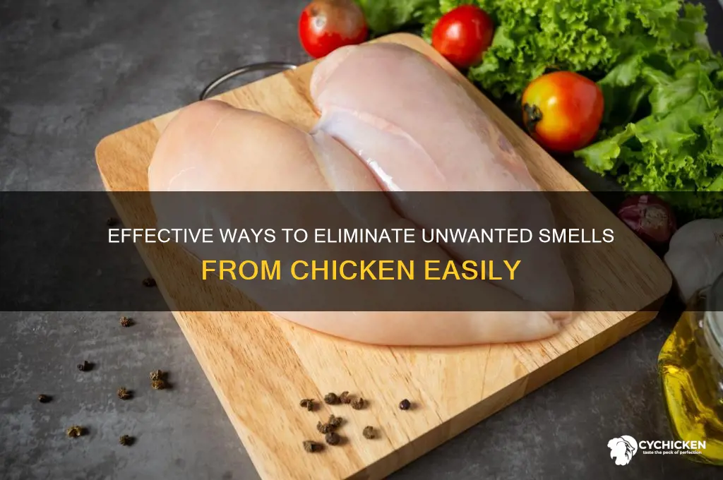 how to take smell out of chicken