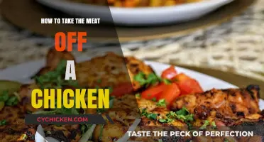 Mastering the Art of Deboning: How to Take Meat Off a Chicken