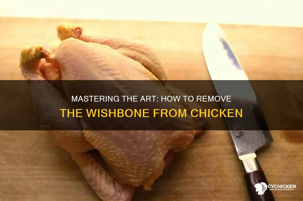 how to take wishbone out of chicken