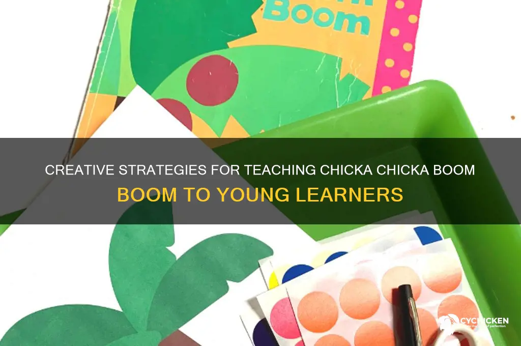 how to teach chicka chicka boom boom