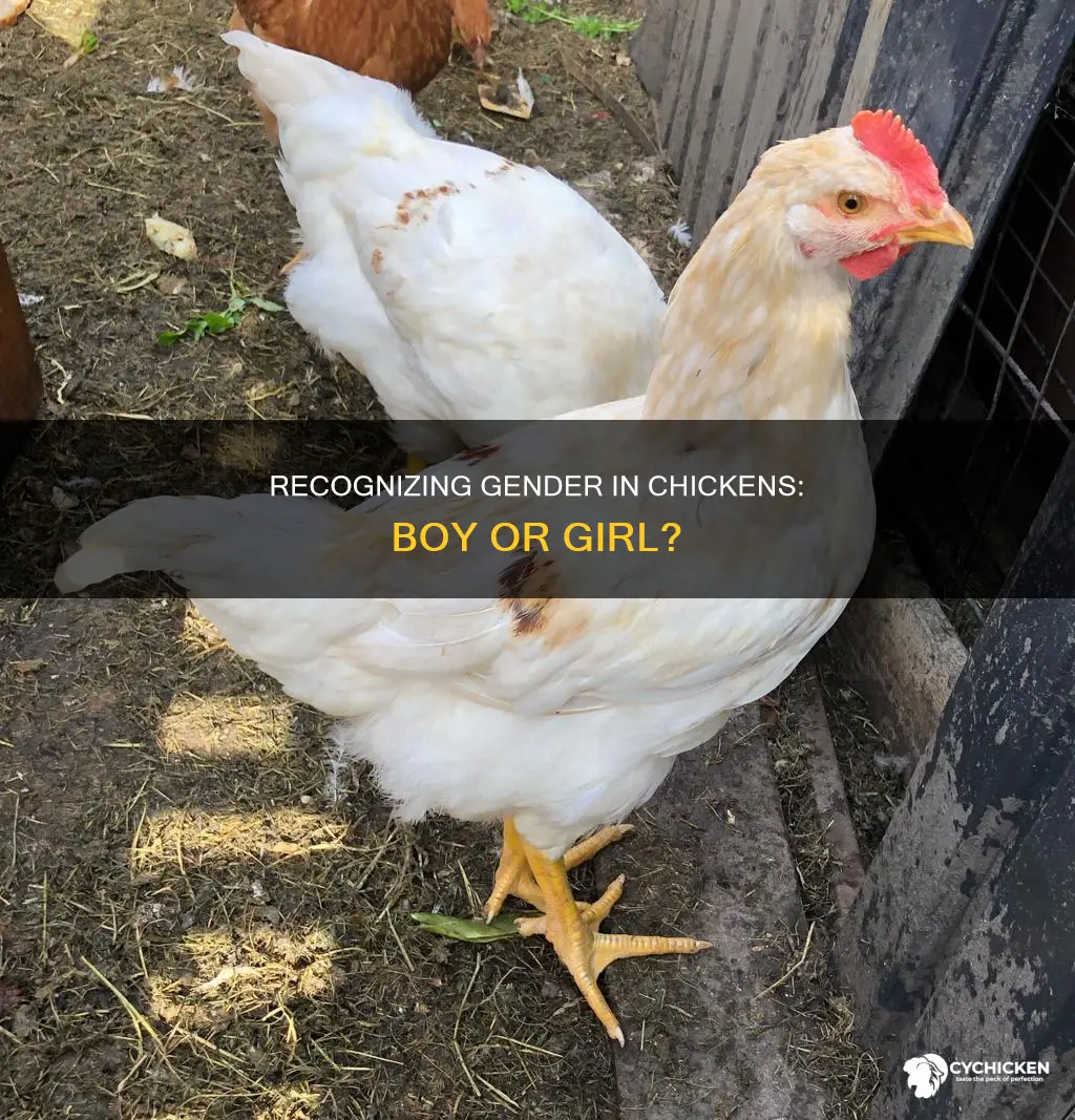 how to tell a boy chicken from a girl