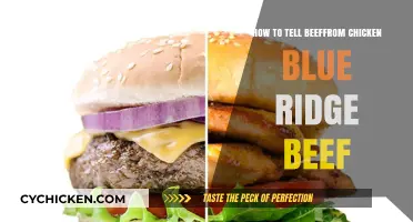 Distinguishing Beef from Chicken: A Blue Ridge Beef Guide