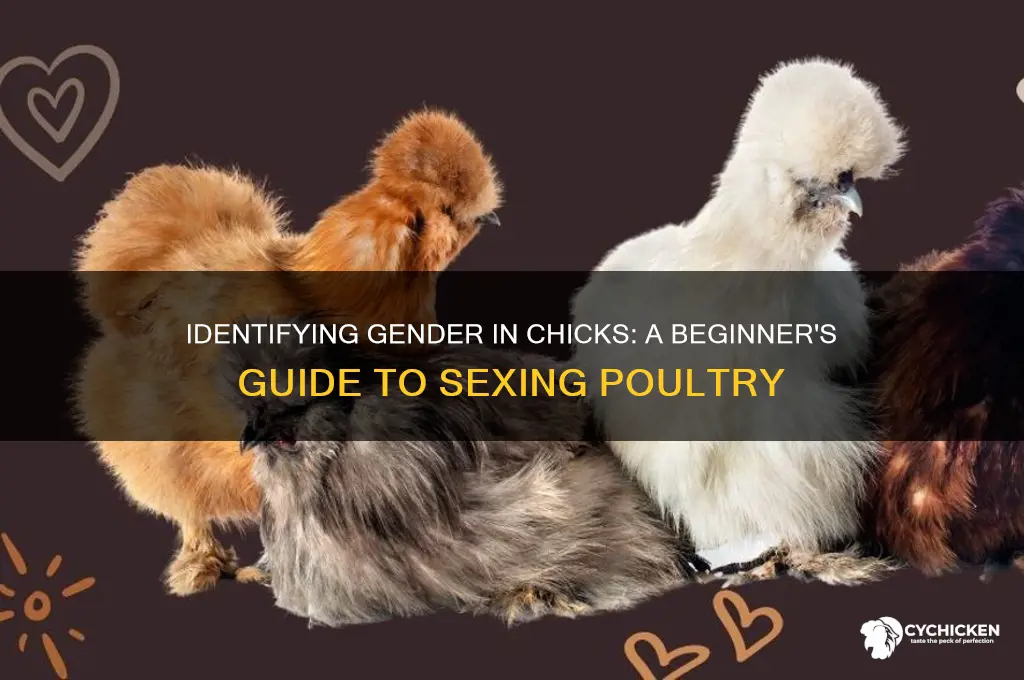 how to tell boy chicks from girl chickens