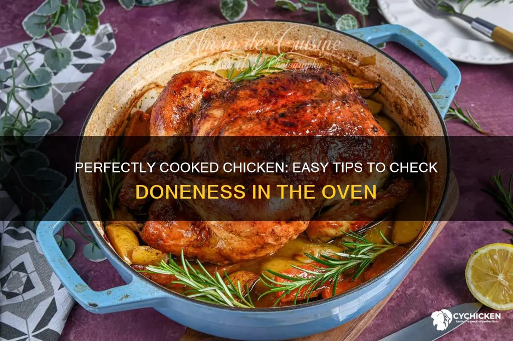 how to tell chicken is done backing