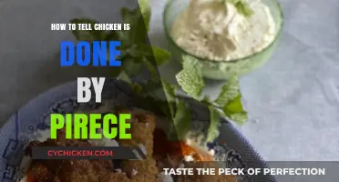 Perfectly Cooked Chicken: Mastering the Pierce Test for Doneness